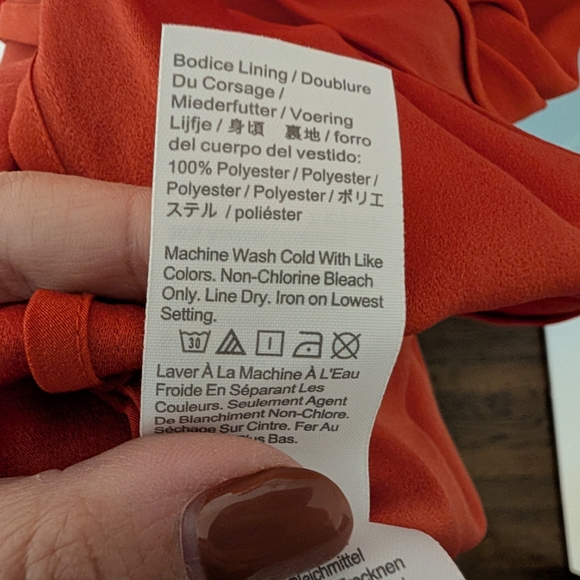 J. Crew Red Midi Dress - Picture 8 of 8